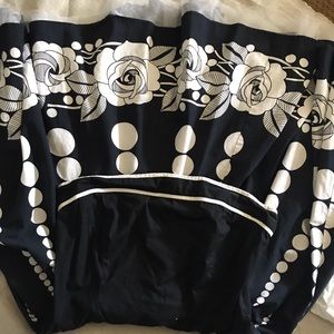 Vintage strapless dress